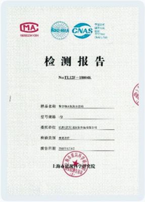 檢測報告